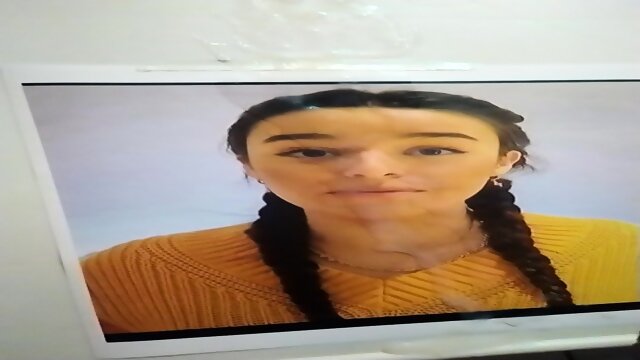 Marta Diaz facial Cum Tribute (Bukkake facial)