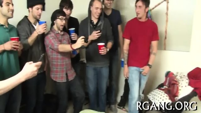 Gangbang with slutty gals