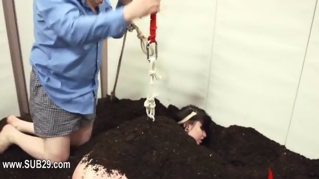 cute BDSM anal action in gangbang