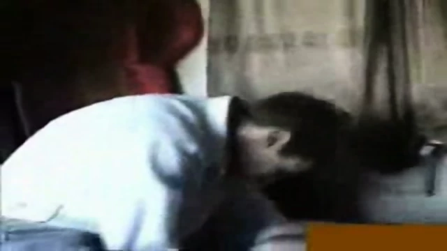 ugly couple fuck on a train