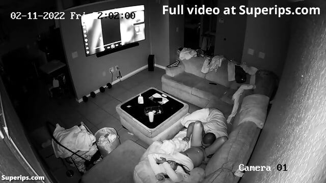 IPCAM – Pregnant black teen gets brutally fucked