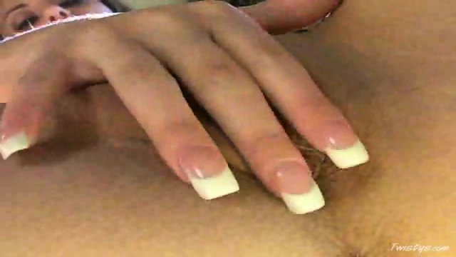 Cassia Riley Oils Her Pussy