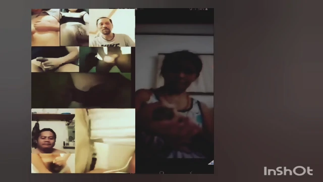 Jennelleban mastrubating in group call and her pussy cucumber blowjob