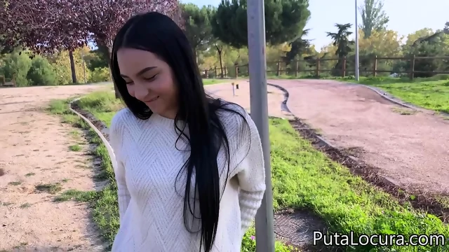 Pretty Face Colombian on the Street - Valerin