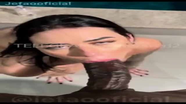 Clara Dal’Col mamando o negão e dando sua bucetinha gostosa no motel