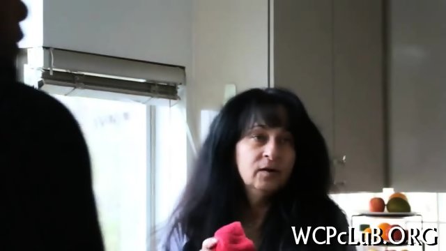 Gal gets black rod in ass